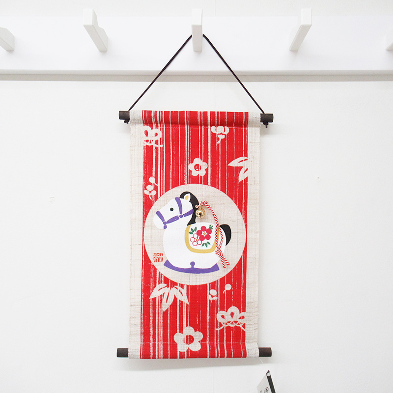 型染タペ40午の福鈴赤